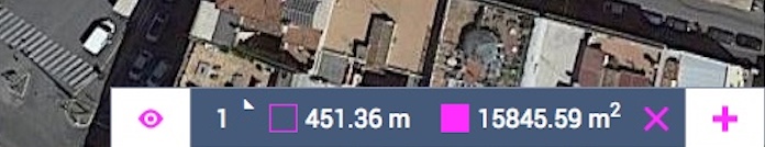 Land Area Calculator of the Colosseum, Rome