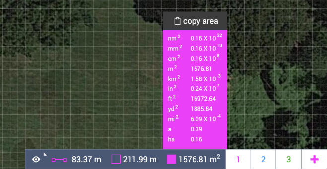 Land Area Results